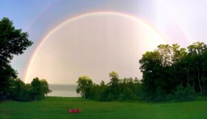 Rainbow over ADK Oasis